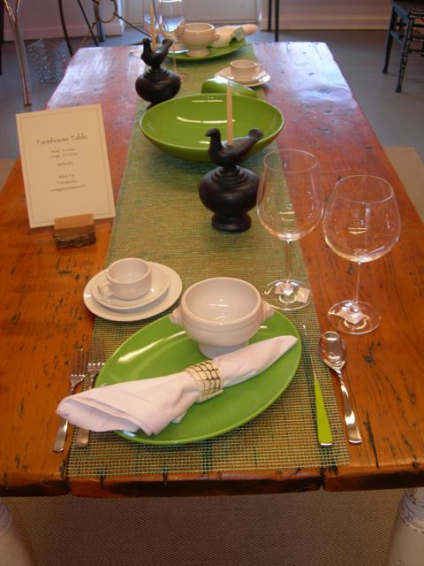 HandMade Farm Table from Farmworks